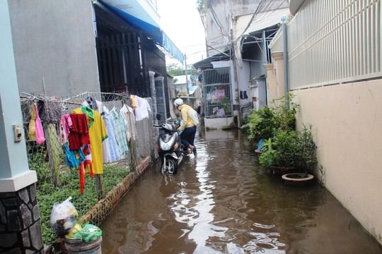 Quận[-]Thủ[-]Đức,[-]TP[-]HCM:[-]Sau[-]mưa[-]2[-]ngày[-]nước[-]vẫn[-]ngập,[-]dân[-]tự[-]bỏ[-]tiền[-]xây[-]cống